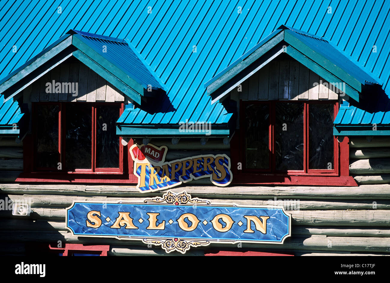 Canada, Alberta, Banff national park, a saloon at Banff Stock Photo