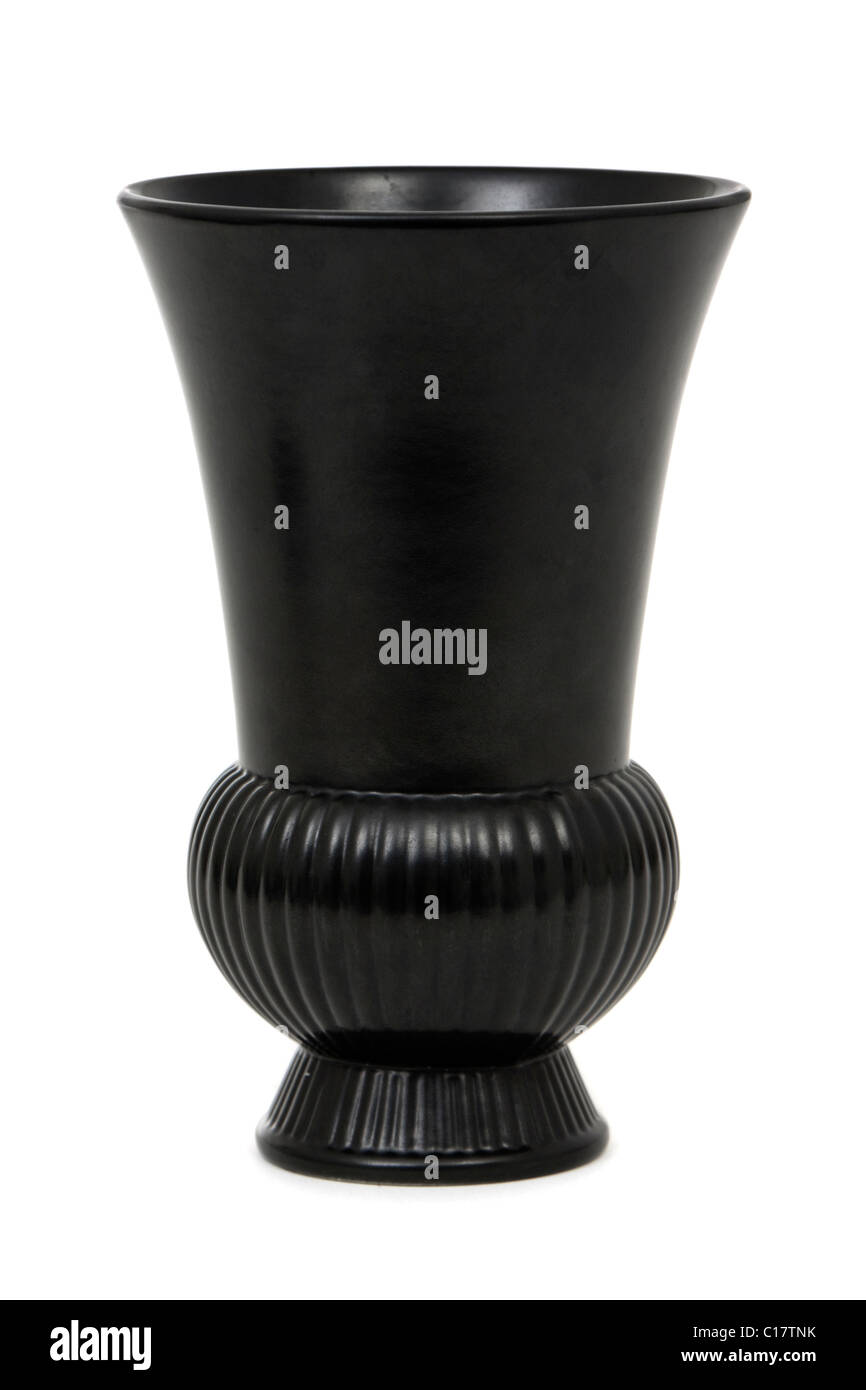 Wedgwood Black Basalt Vase Stock Photo 35208479 Alamy