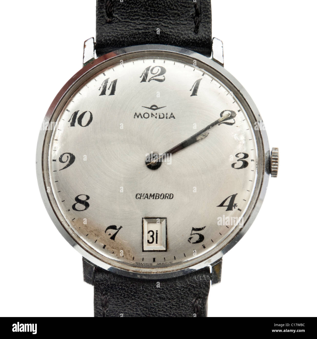 Vintage Mondia 'Chambord' men's manual wristwatch (Swiss) Stock Photo