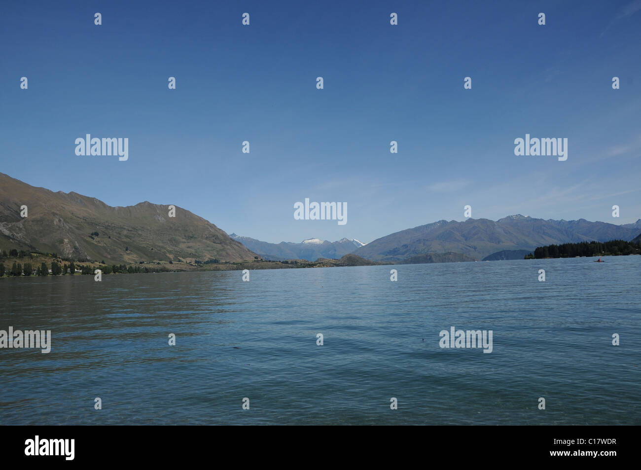 lake wanaka, otago, south island, new zealand Stock Photo - Alamy