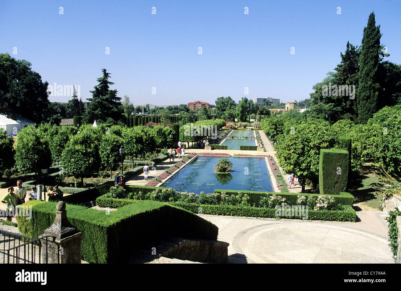 Spain, Andalusia, Cordoba, the Alcazar gardens Stock Photo