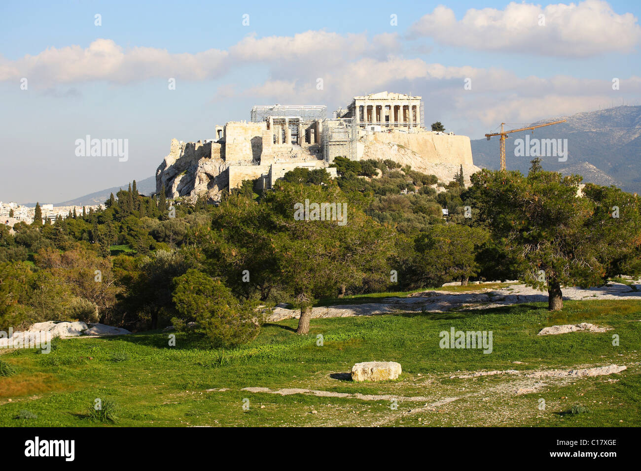 The Acropolis, Athens, Greece, Europe Stock Photo