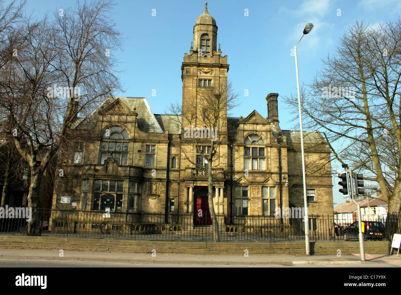 Victoria Hall Queensbury Bradford Yorkshire UK Stock Photo Alamy