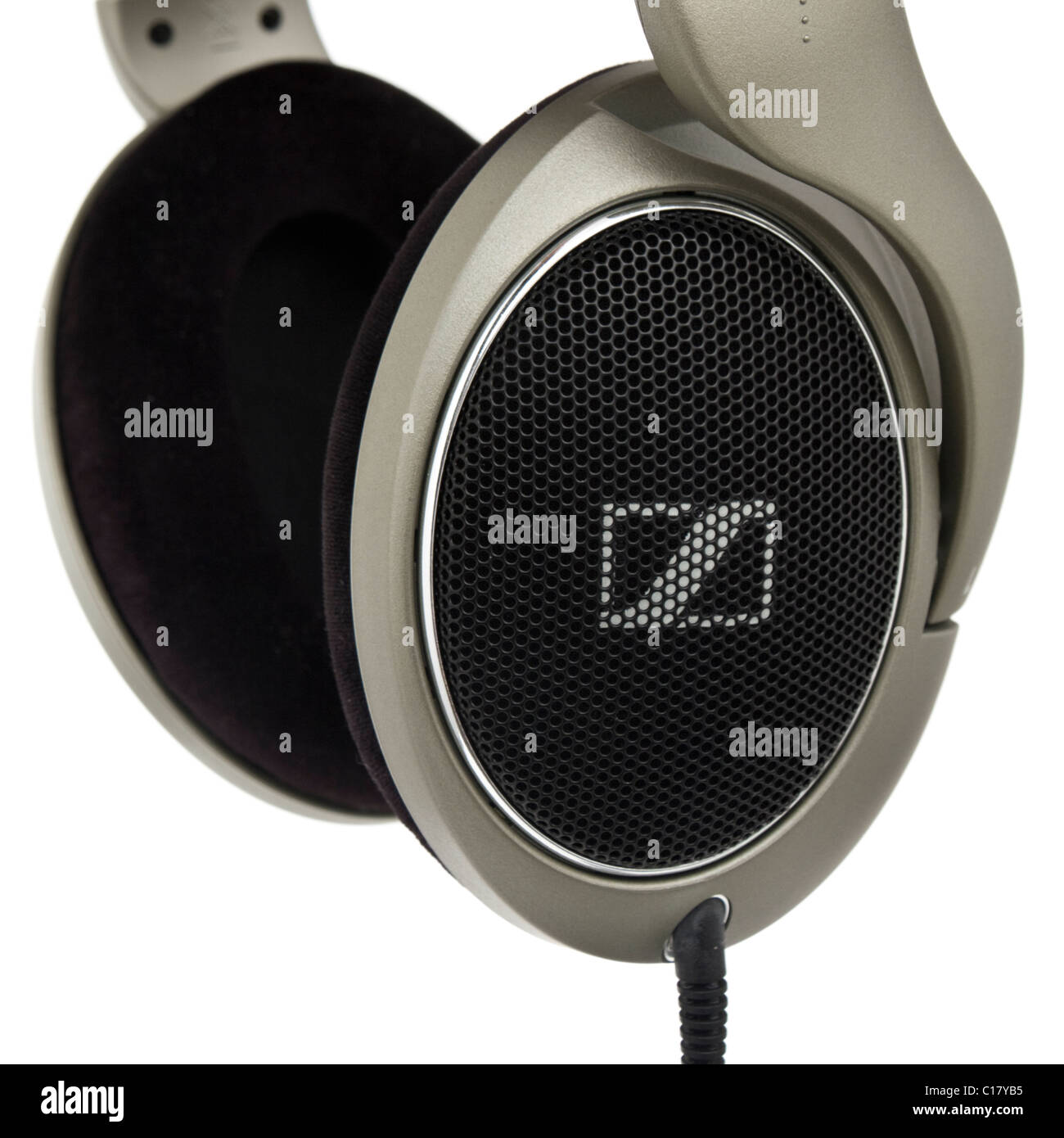 Pair of Sennheiser HD595 professional headphones Stock Photo - Alamy