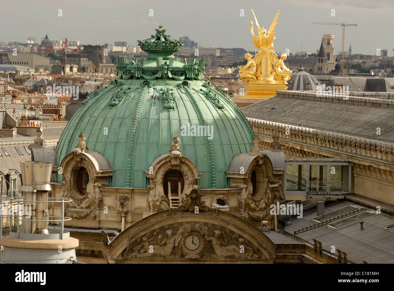 Paris opera rooftop hires stock photography and images Alamy