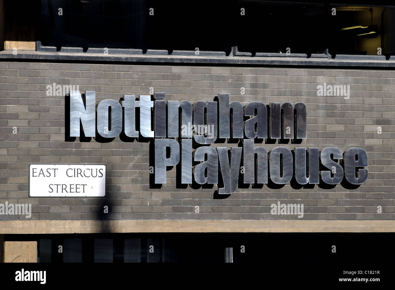 Nottingham Playhouse theatre Stock Photo