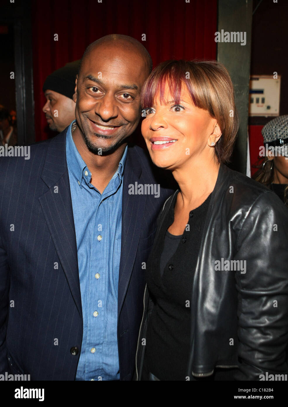 Stephen Hill and Sylvia Rhone at The Vibe Magazine Presents Vsessions