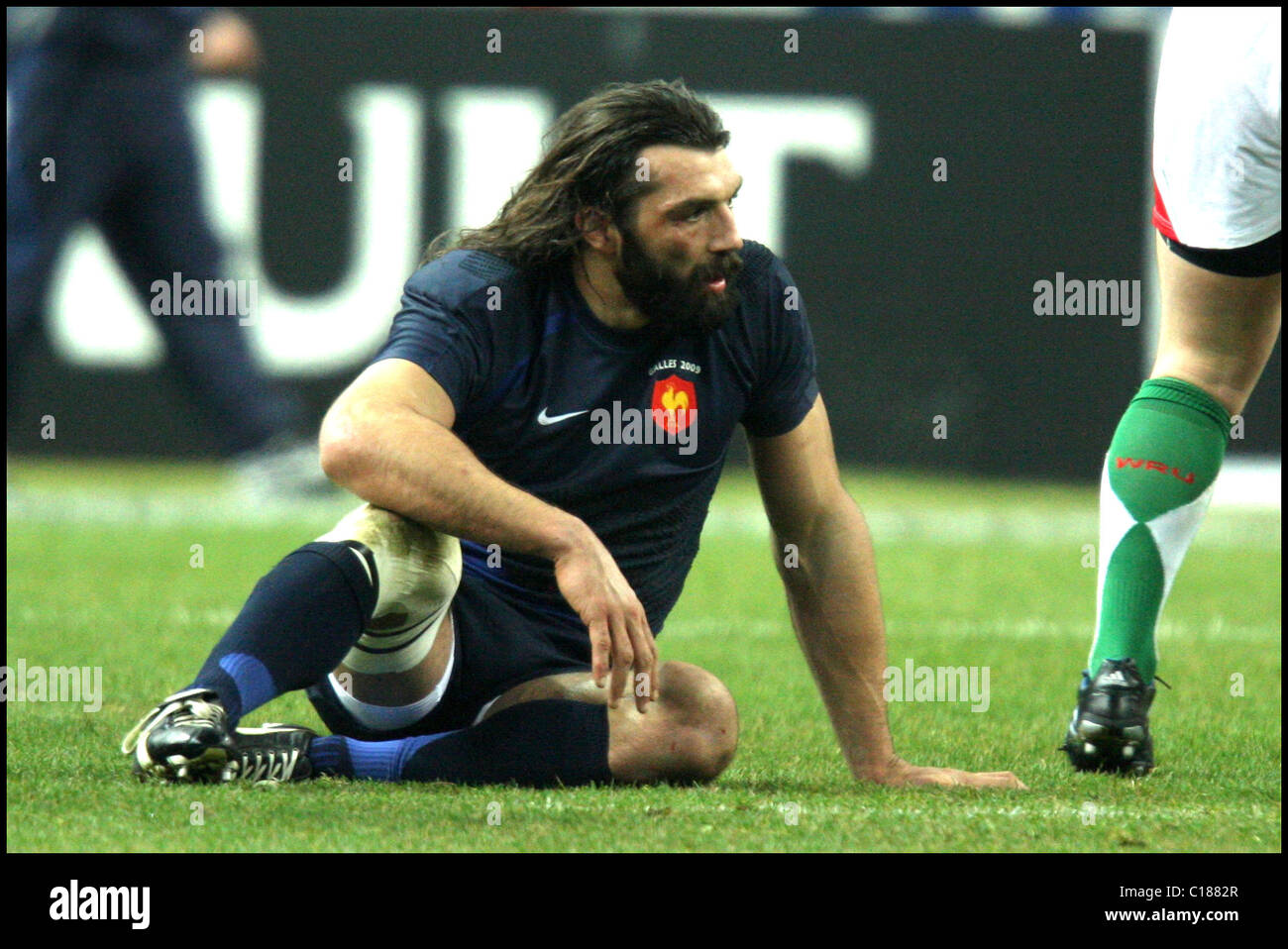 French rugby team The 6 Nations Tournament - France vs. Wales at the ...