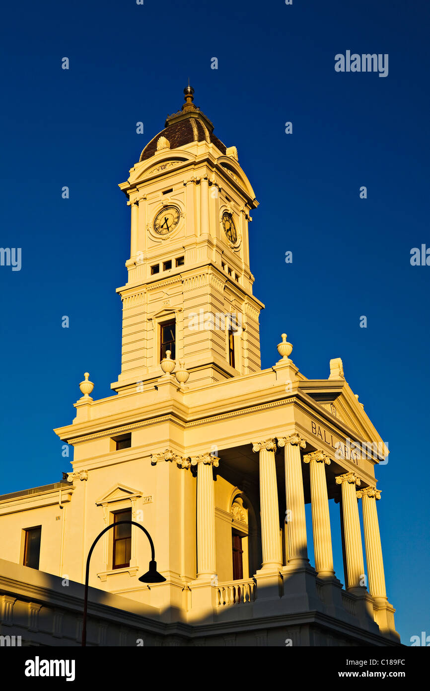 The circa 1862 Ballarat Railway Station in the regional city of