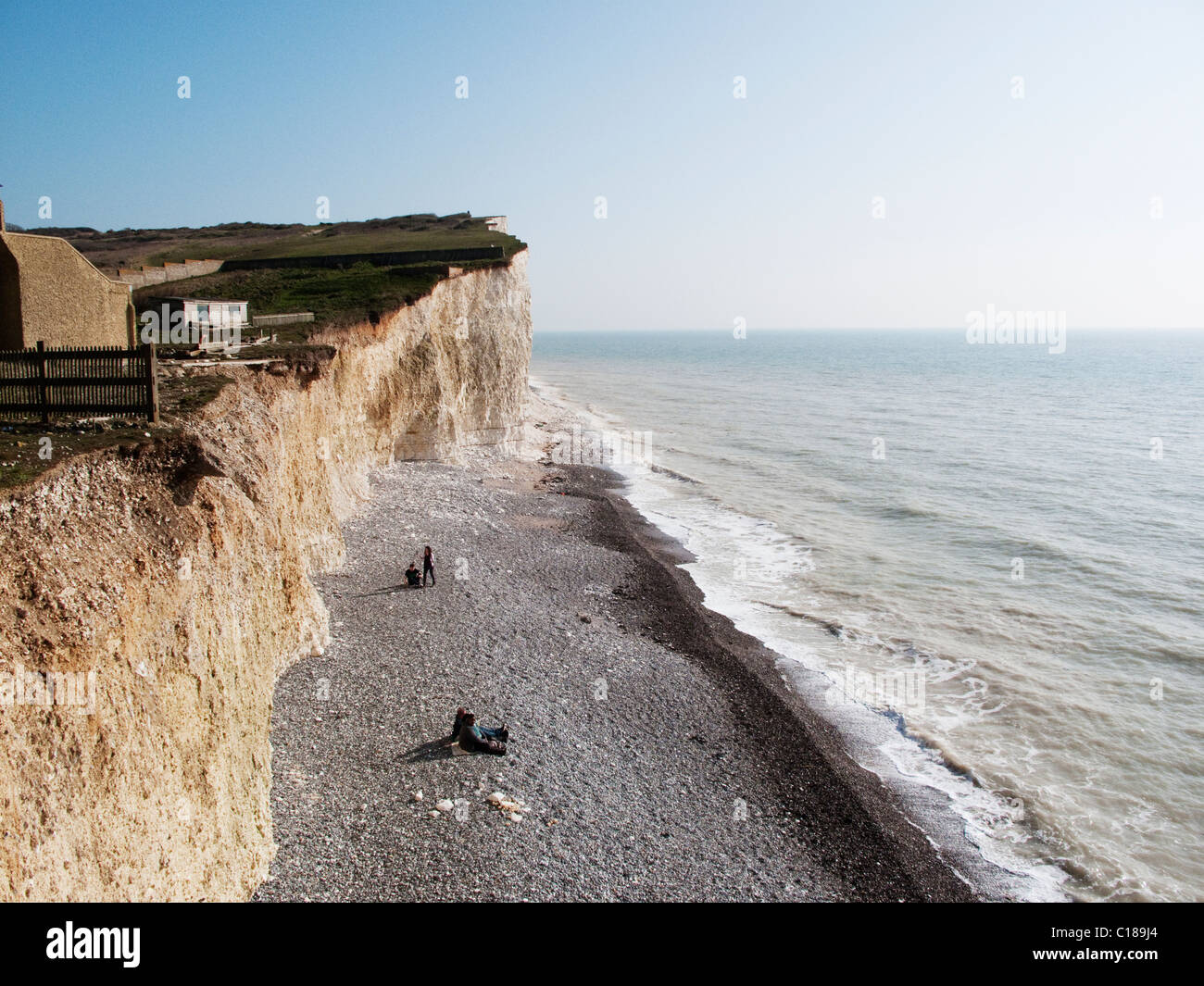 Sea erosion of chalk cliffs hi-res stock photography and images - Alamy
