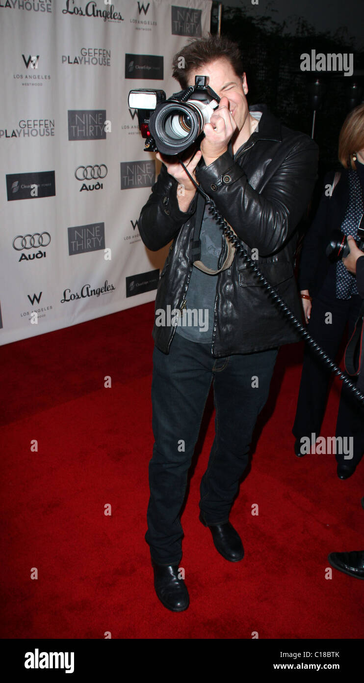 Brendan Fraser Annual Backstage At The Geffen Gala - held at the Geffen ...