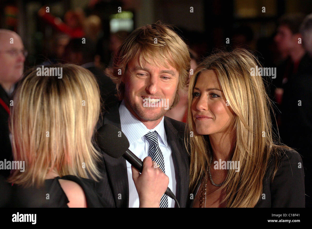 Edith Bowman Owen Wilson And Jennifer Aniston Marley And Me Uk