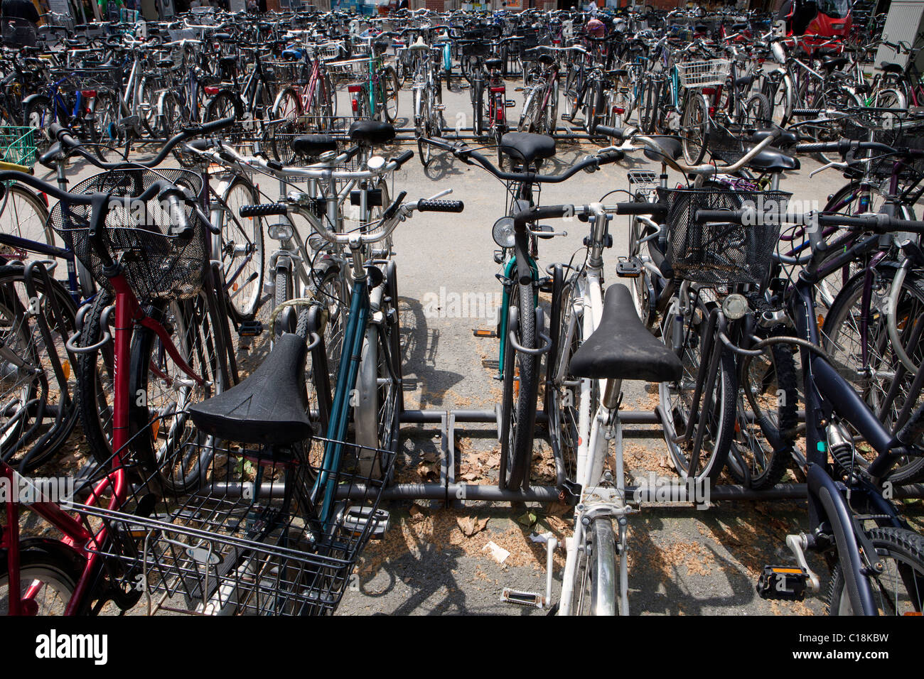 bike stand photography