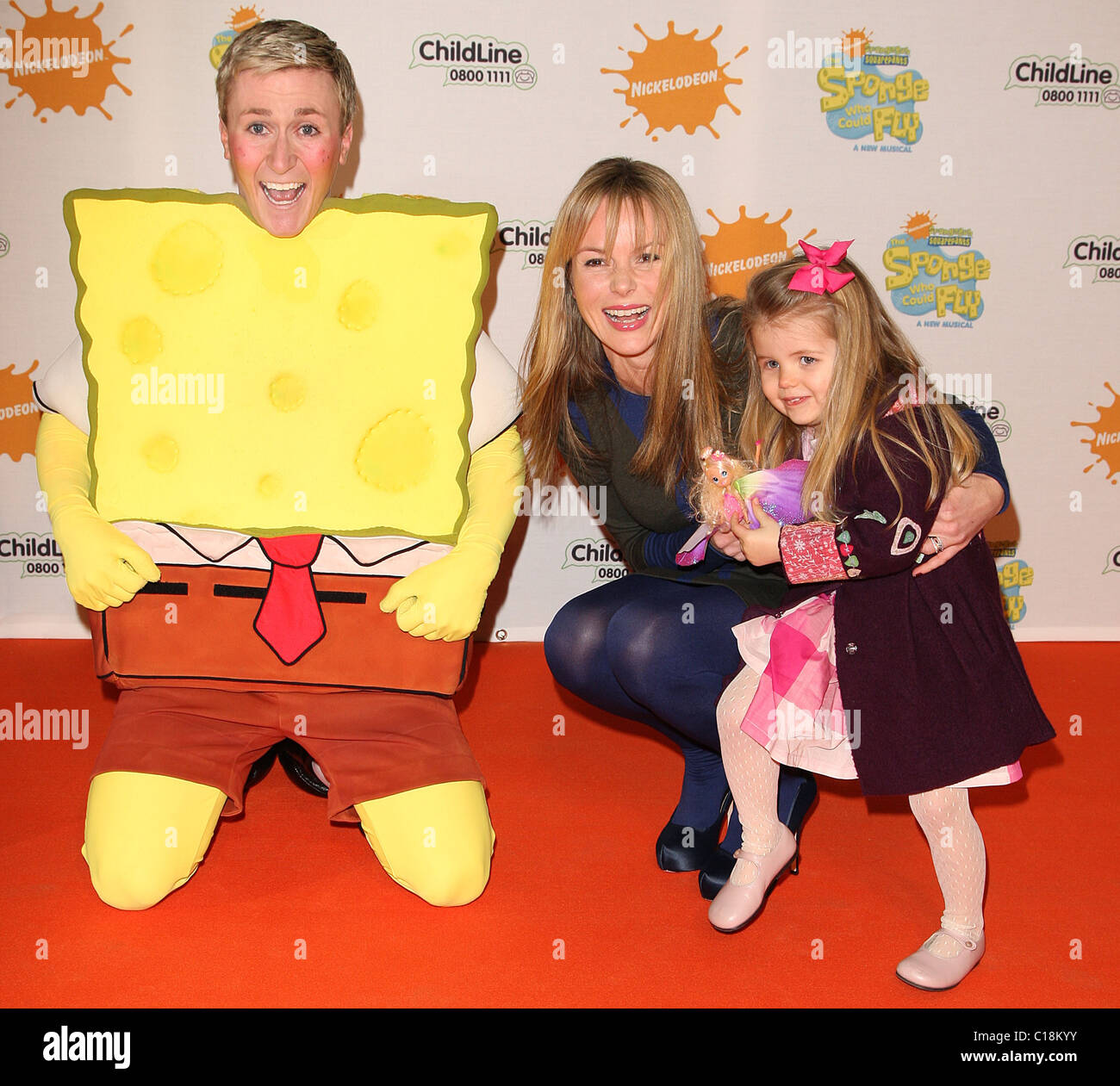 Amanda Holden with her daughter Alexa New musical 'Spongebob ...
