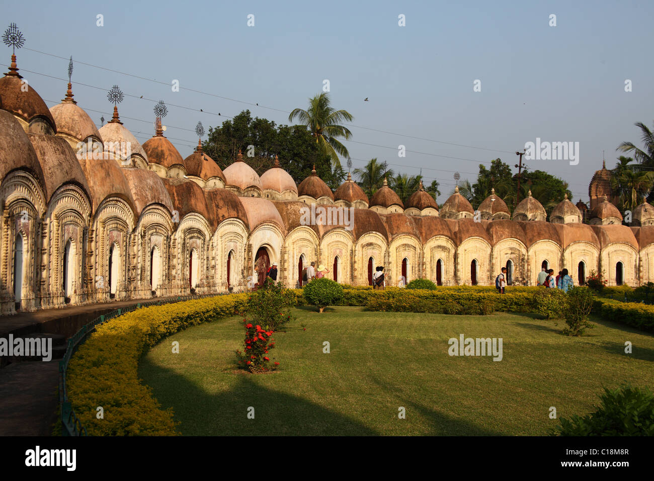 Terracotta Temple in Kalna, India. Lalji Temple Stock Photo Alamy