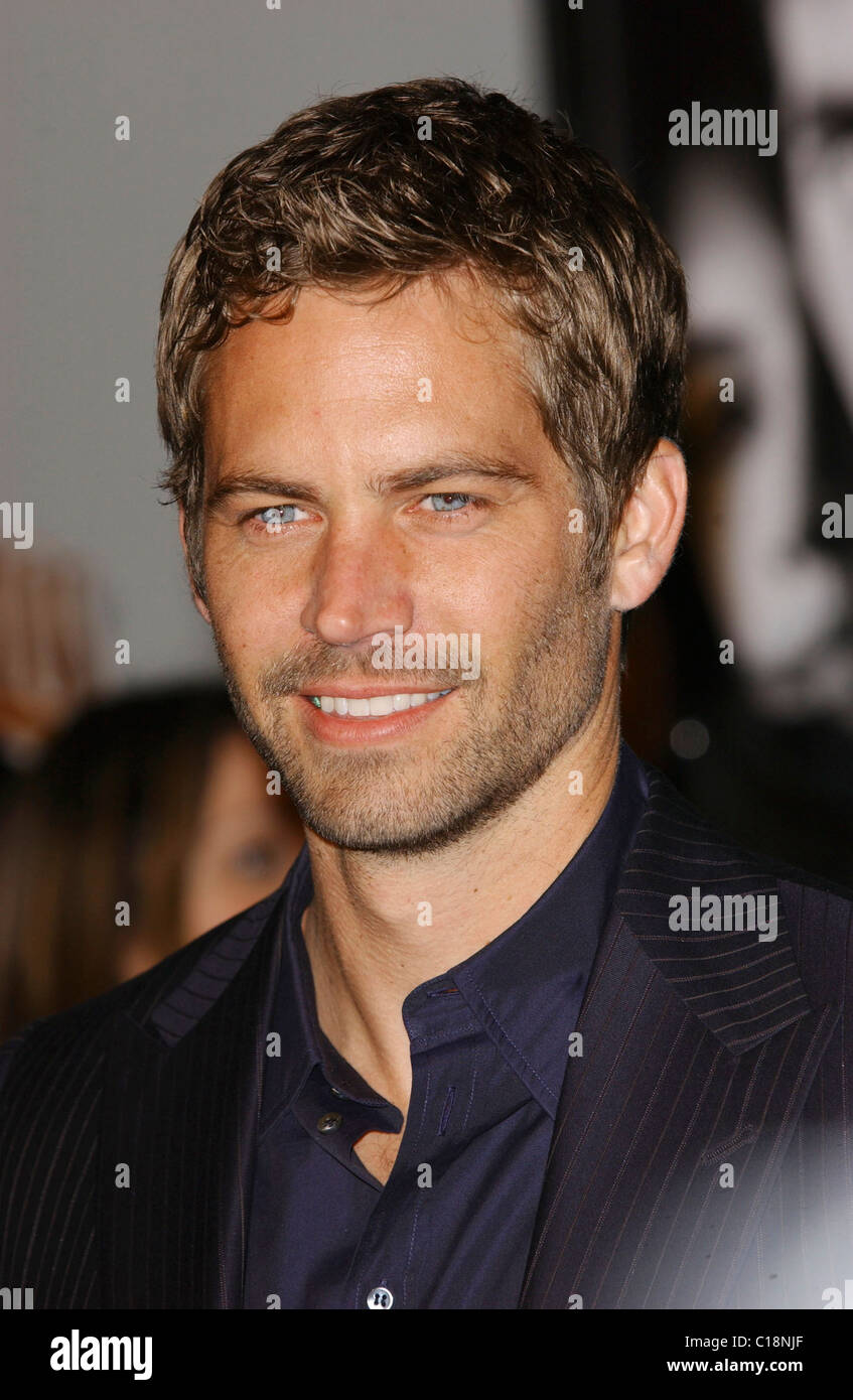 Paul Walker World Premiere Of 'Fast & Furious' held at the Gibson ...