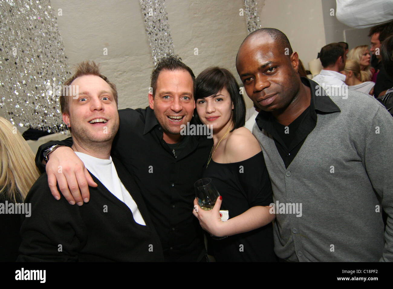 Tom Novy and guests 6th anniversary party of restaurant Nektar Munich, Germany - 11.03.09 Stock Photo