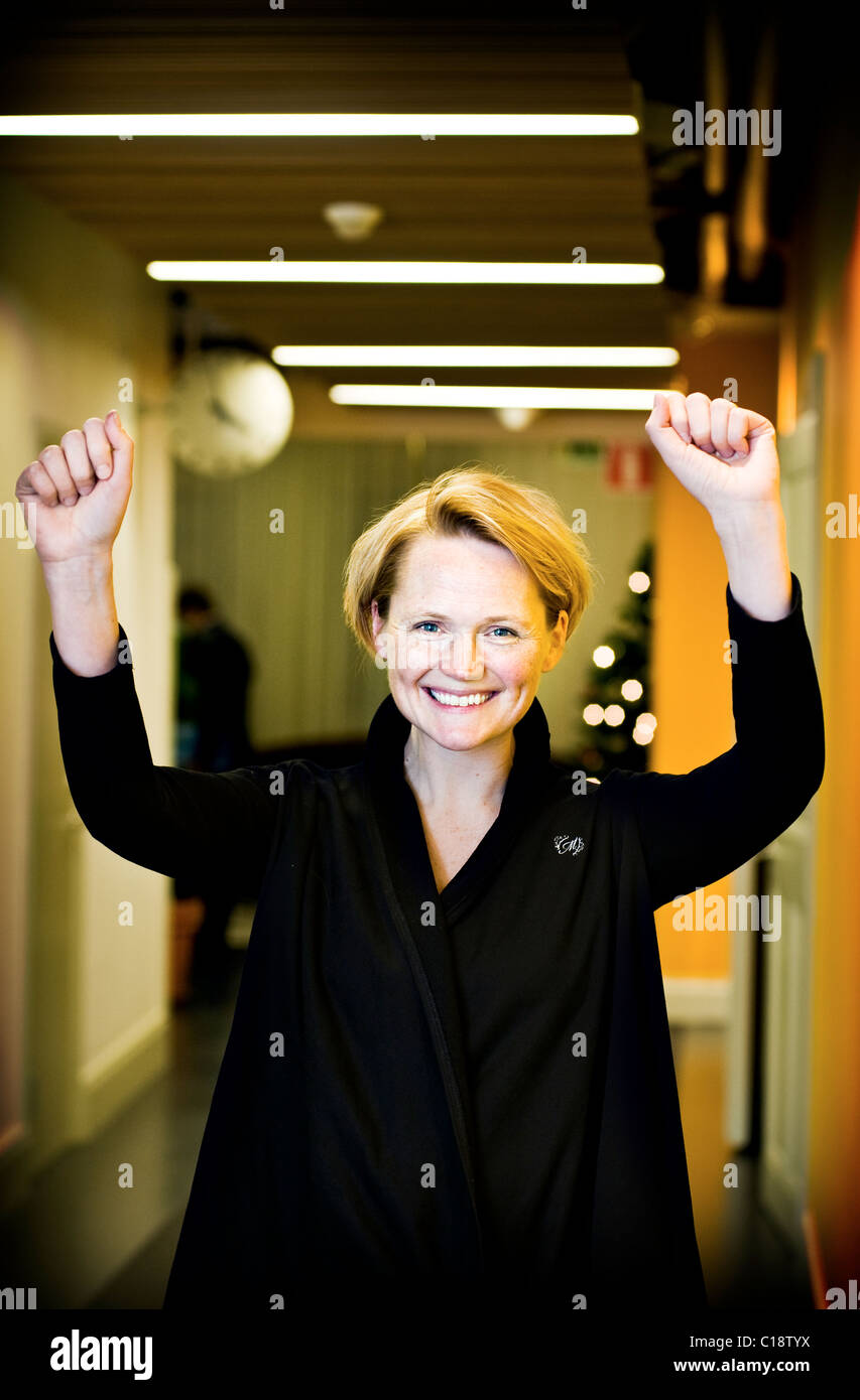 Anna-Karin Hatt, Minister of IT in Sweden Stock Photo - Alamy