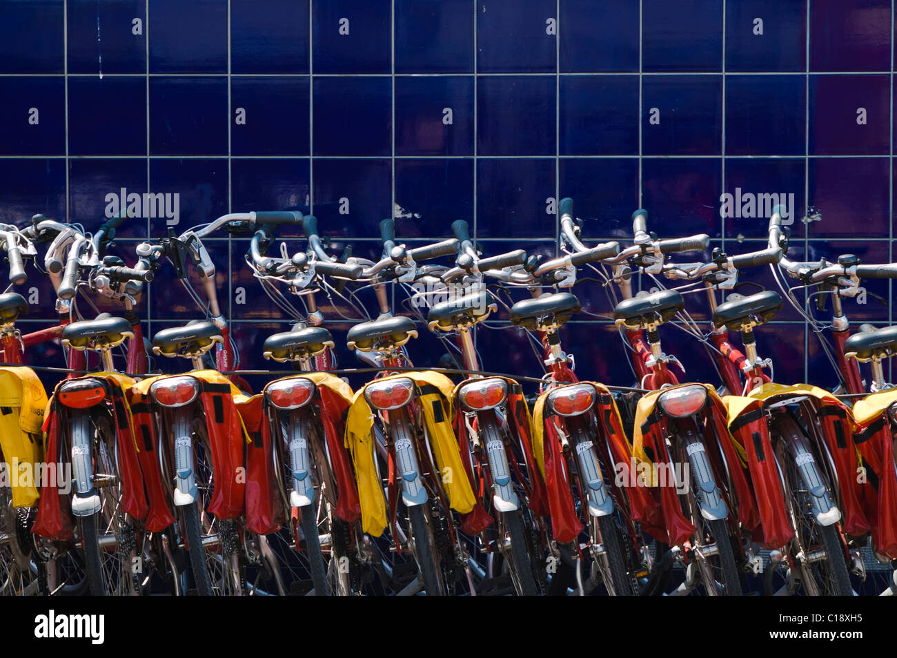 Bikes stand in front hi-res stock photography and images - Alamy
