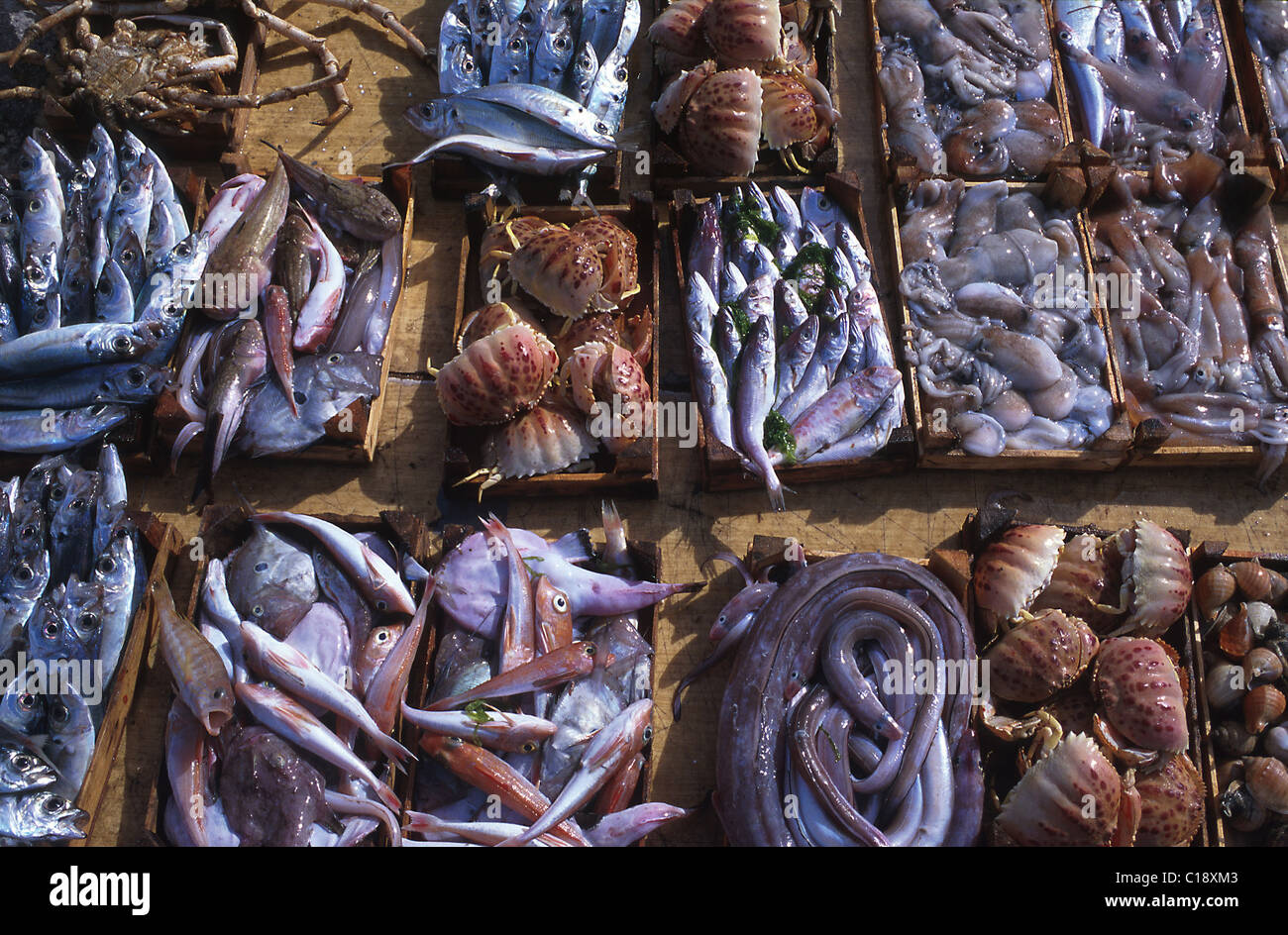 Italy, Sicily, gastronomy Stock Photo