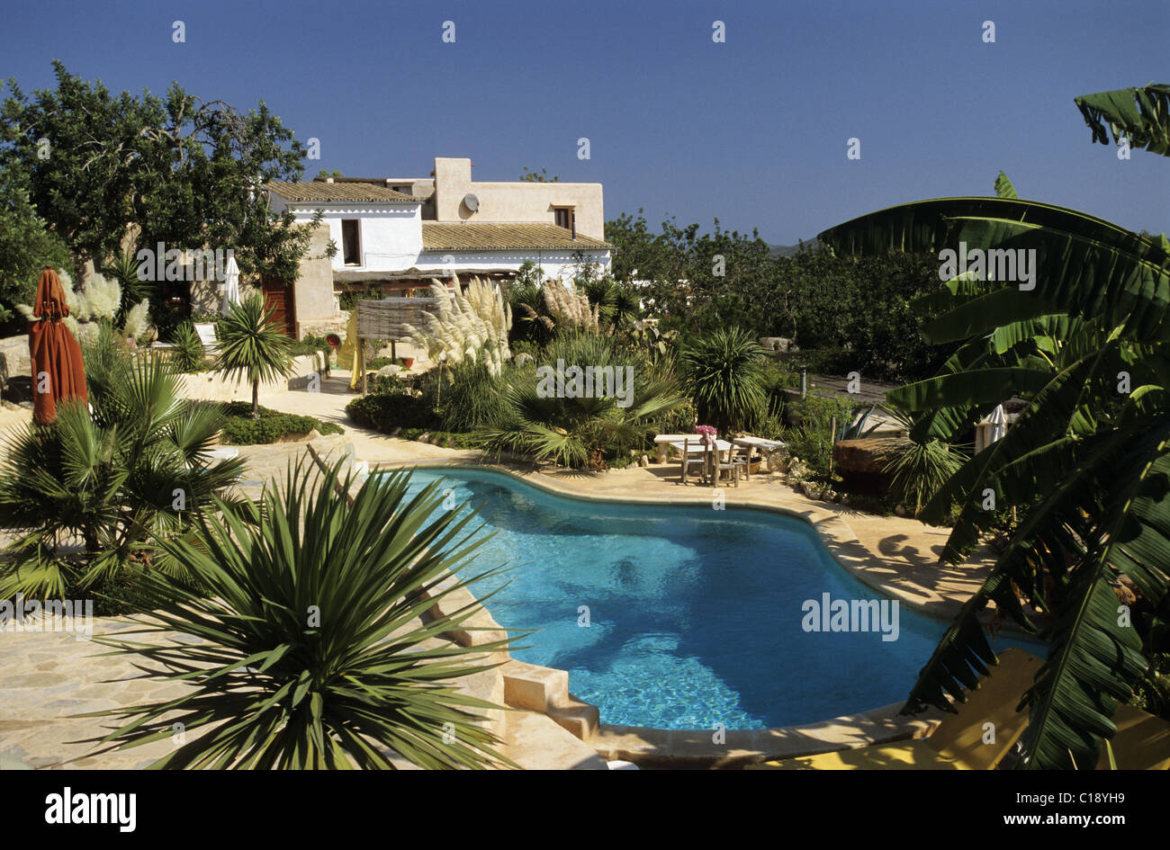 Spain Balearic Islands Ibiza Island Can Domo Villa Hotel - 