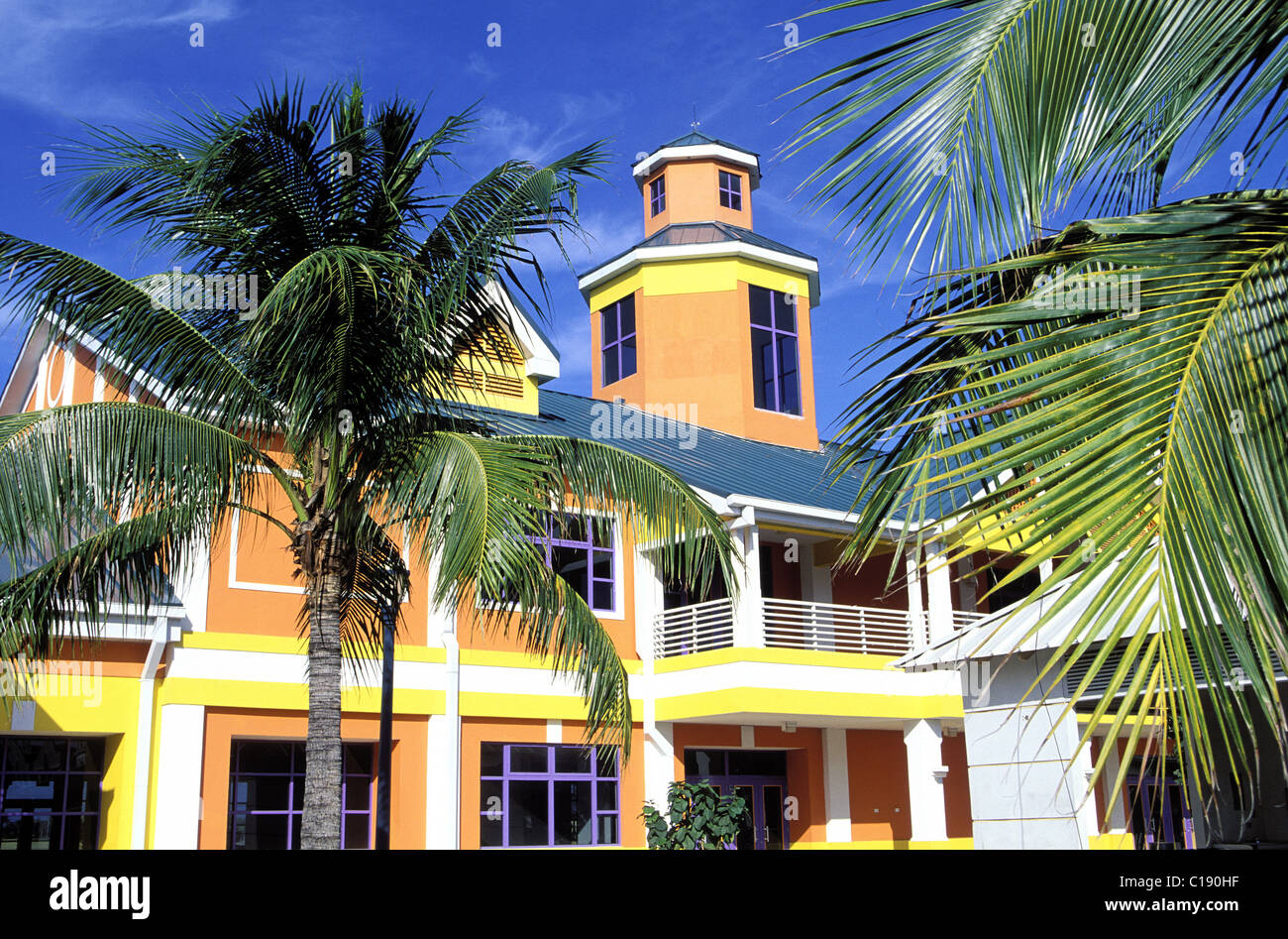 Bahamas, New Providence district, Nassau downtown Stock Photo Alamy