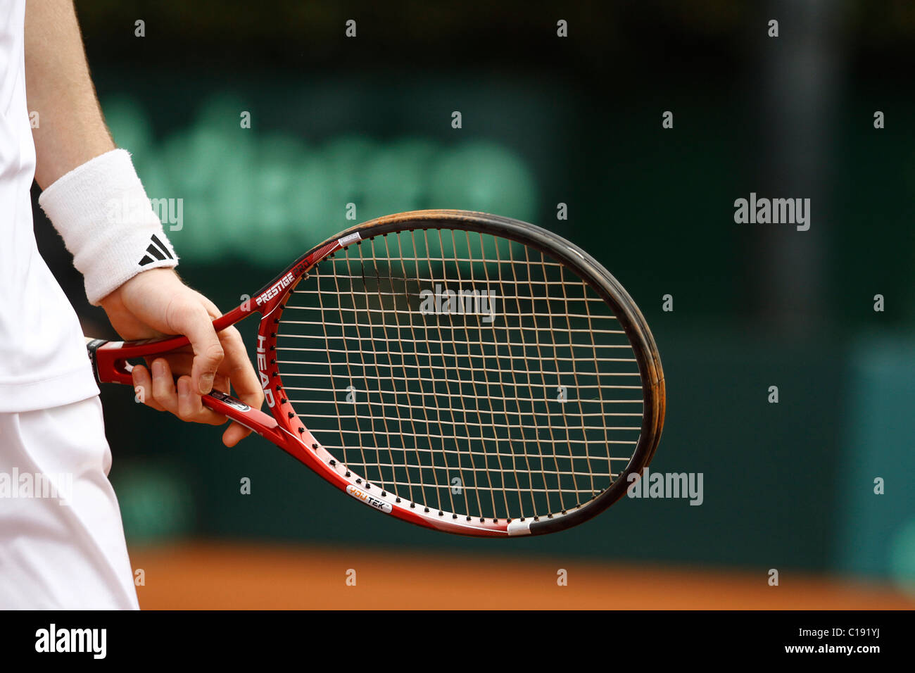 2011 Davis Cup Tennis Racket Stock Photo