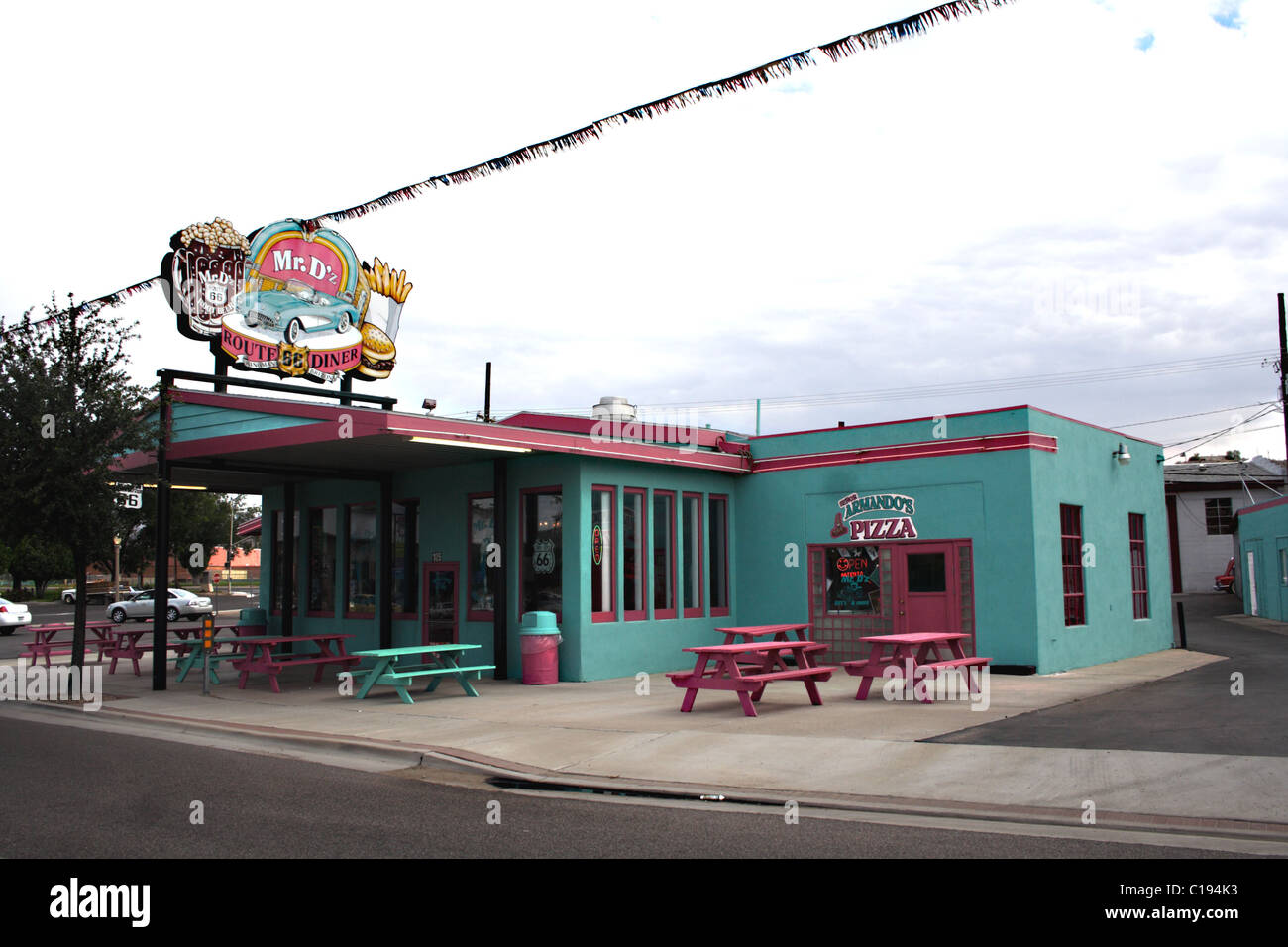 Mr D'z Route 66 diner in Kingman, Arizona, USA Stock Photo Alamy