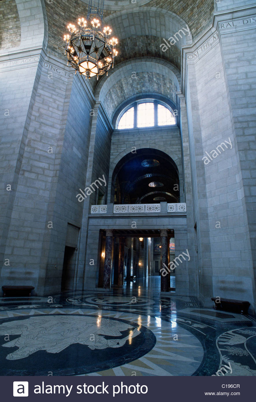 Interior Of The Nebraska State Capitol Lincoln Nebraska