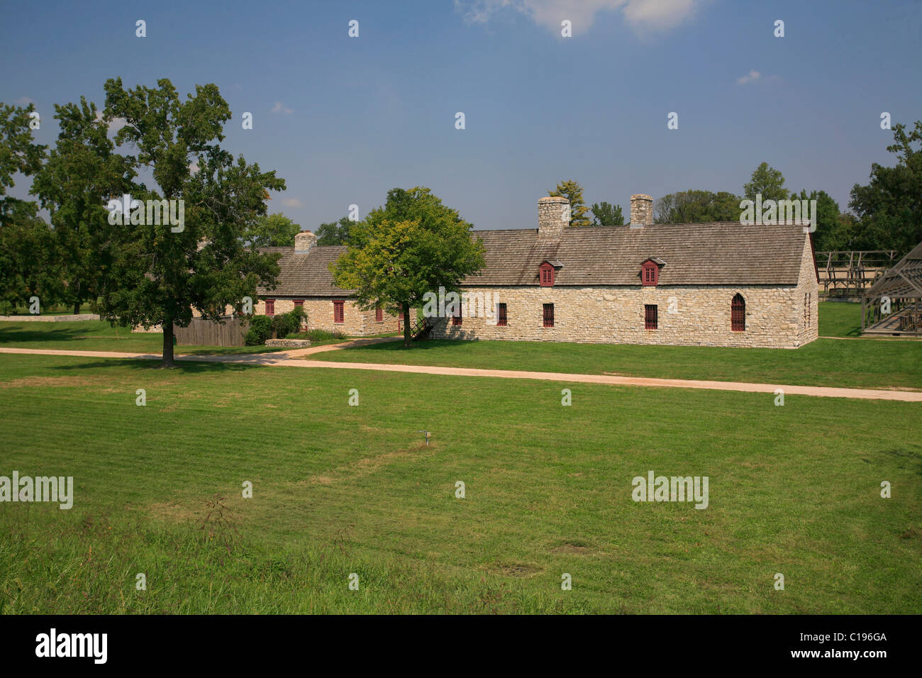 Fort de Chartres, one of three French forts with this name, built in