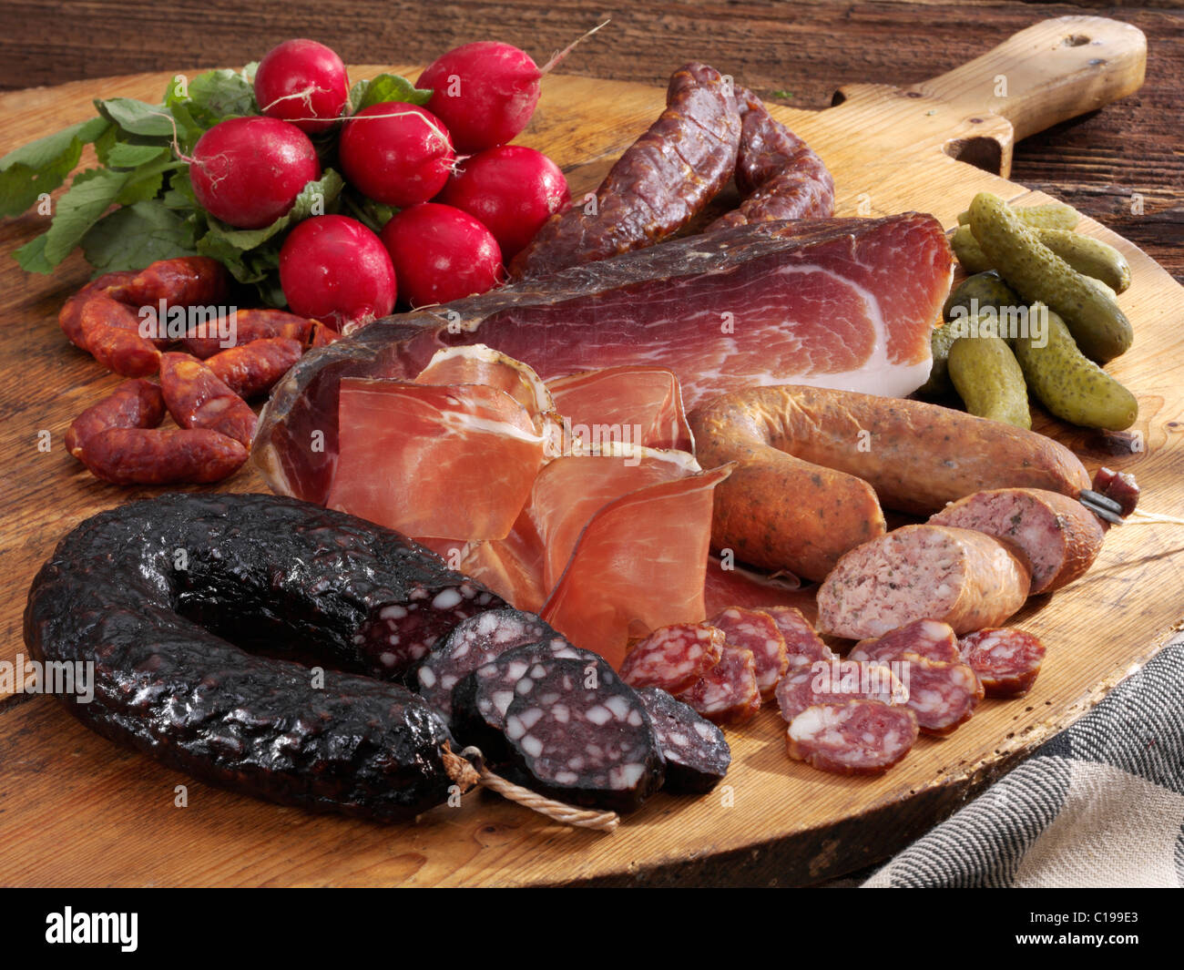 Cold cuts selection hi-res stock photography and images - Alamy