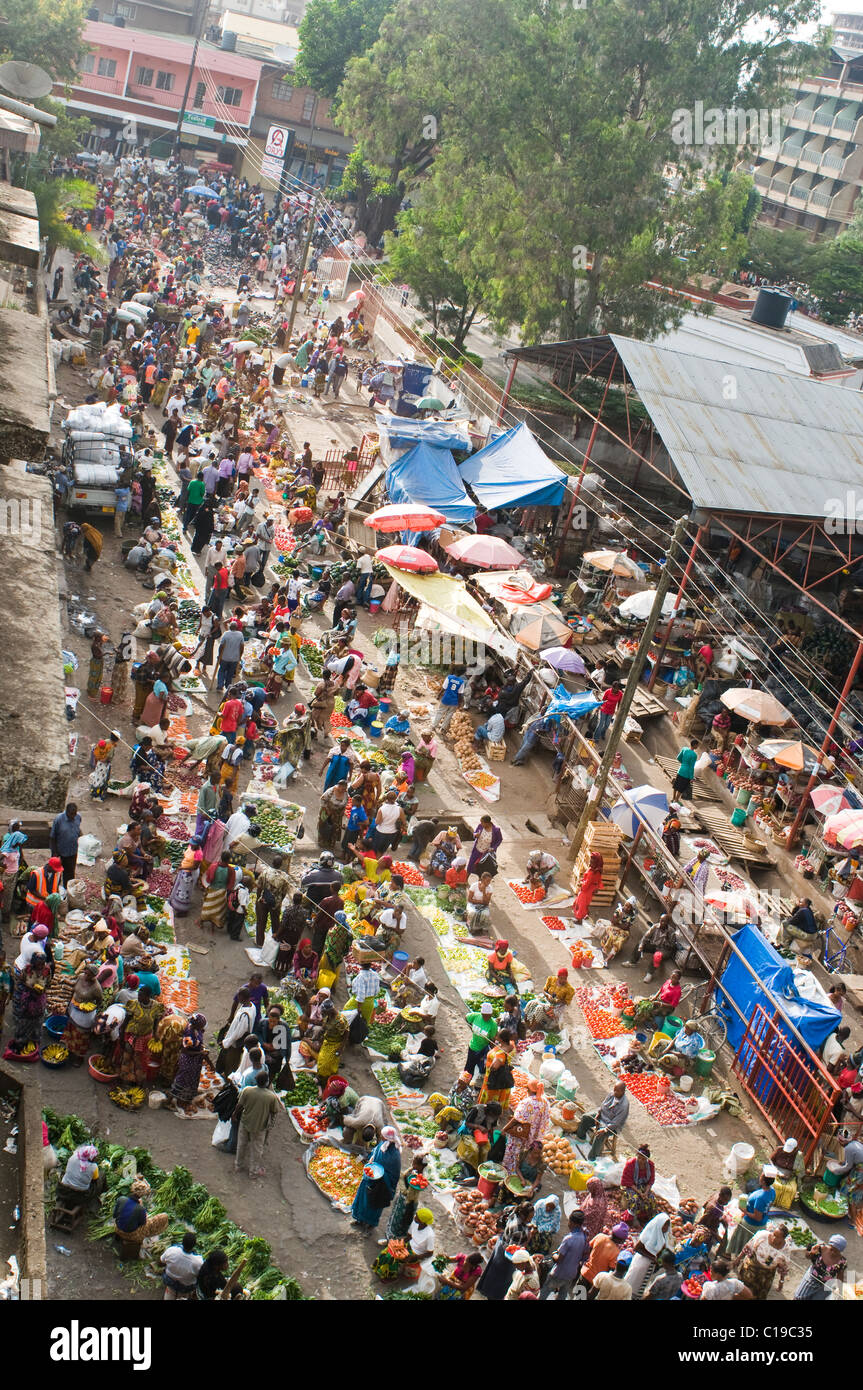 Central Market, Arusha, Tanzania Stock Photo