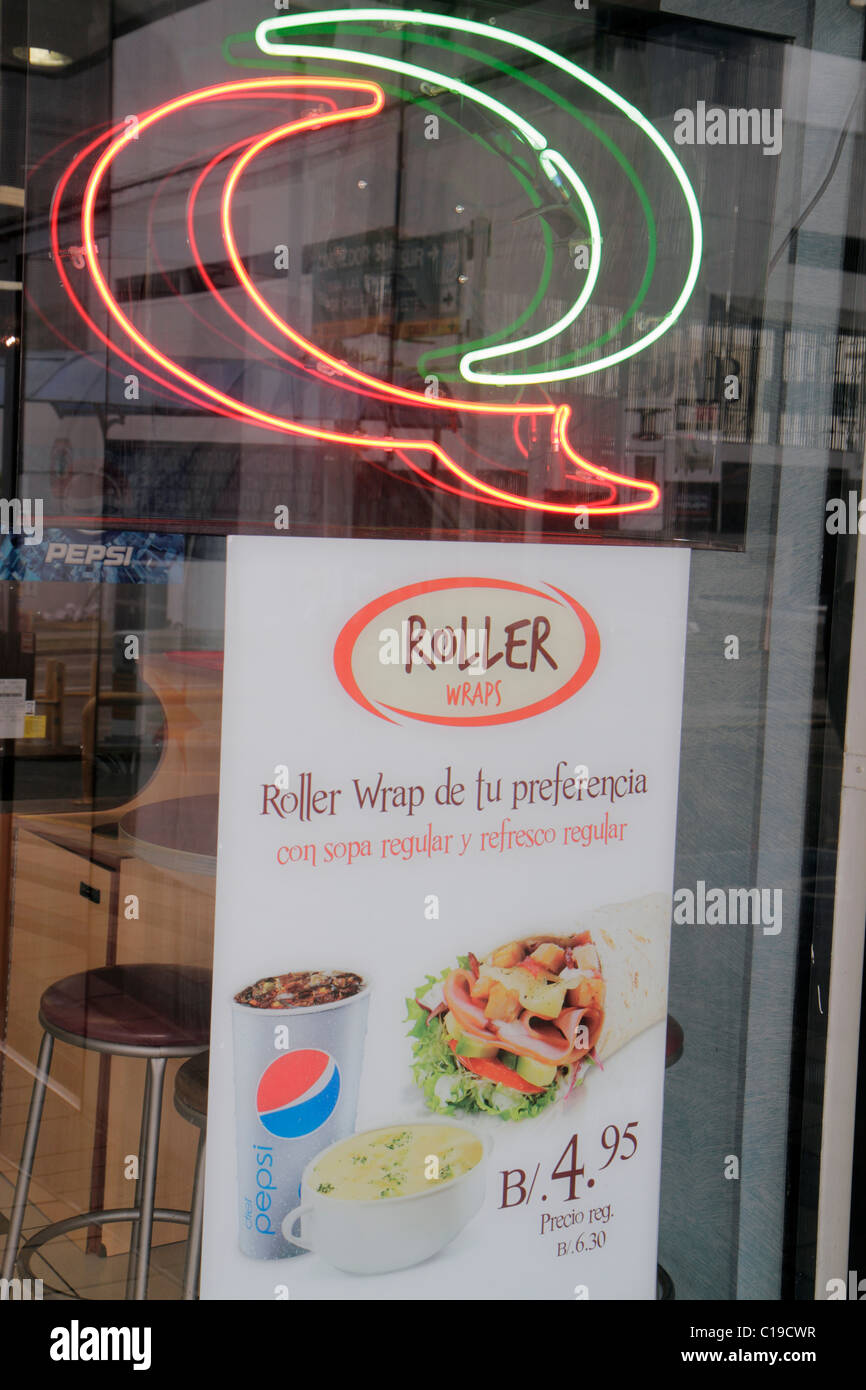 Panama,Latin,Central America,Panama City,Marbella,fast food restaurant