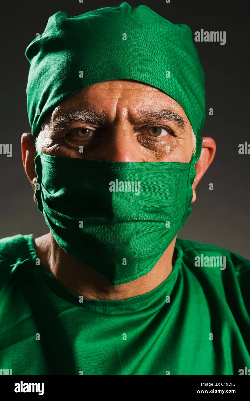 Portrait of a surgeon Stock Photo Alamy