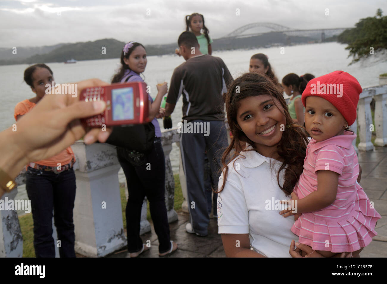 Panama Latin Central America Panama City Amador Panama Canal Baby Babies Child Children Sister Hispanic Hispanics Latin Latino Latinos Ethnic Stock Photo Alamy