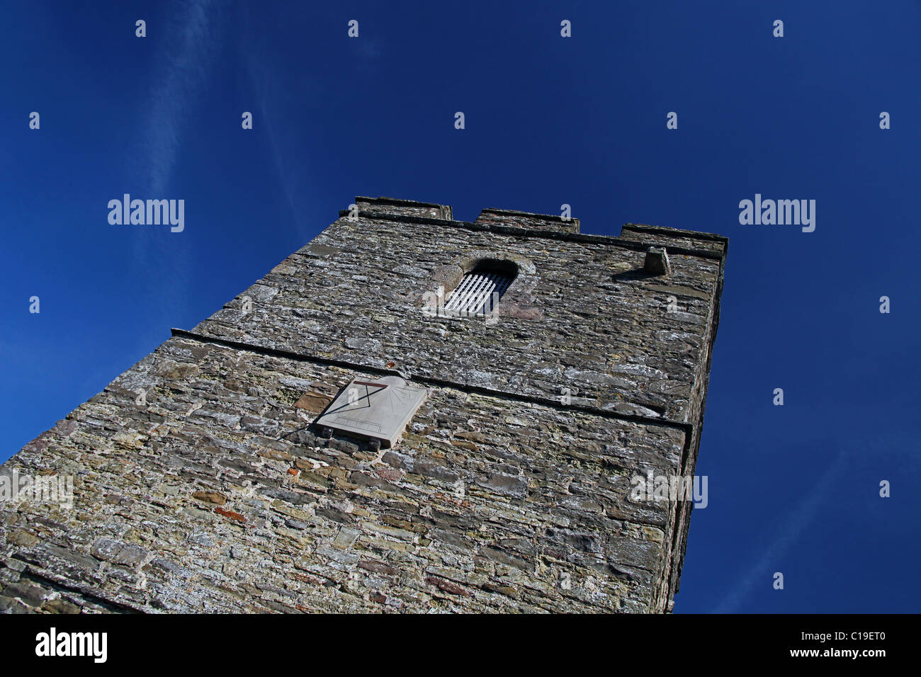Old english church tower hi-res stock photography and images - Alamy