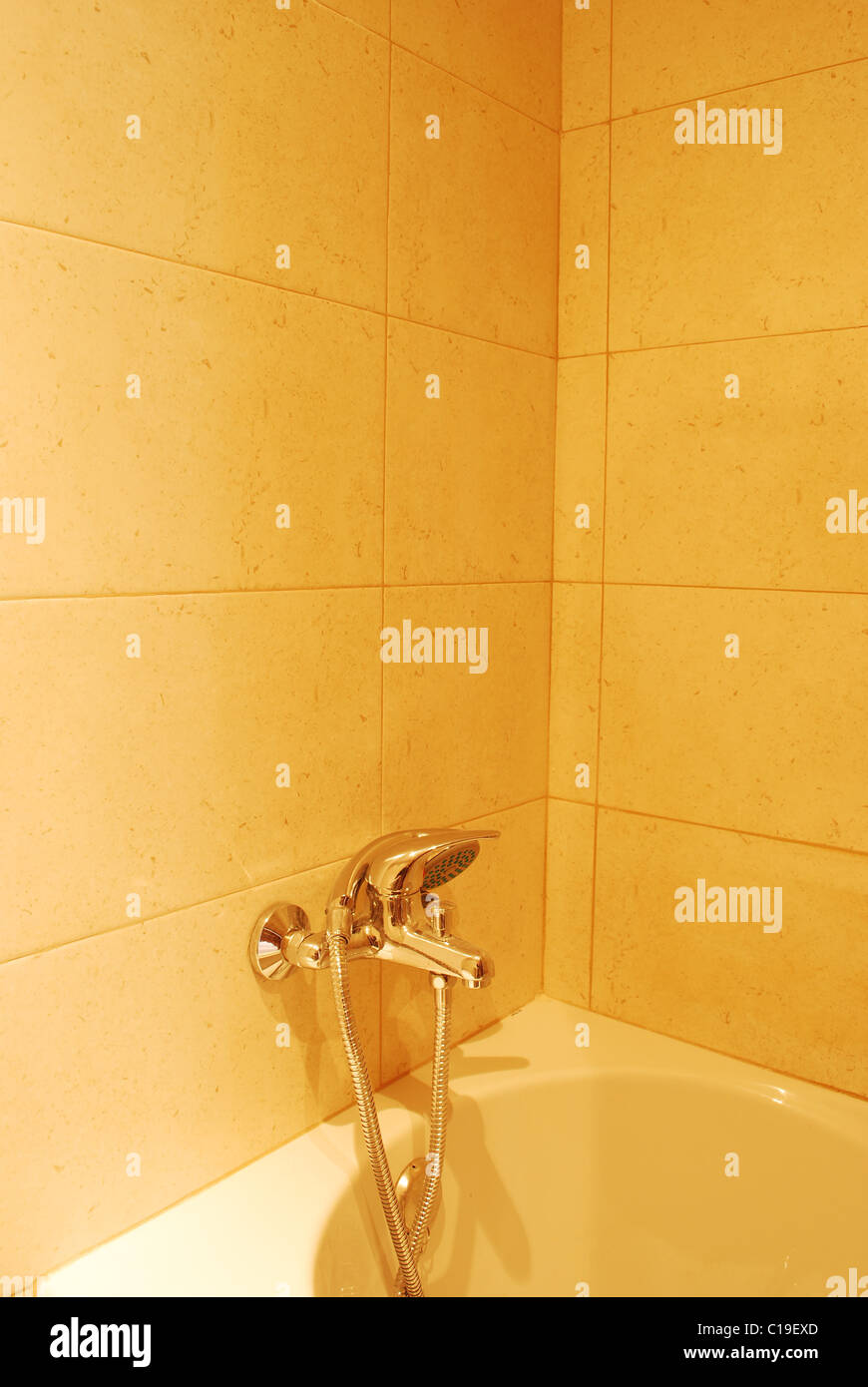 Modern shower in a luxury hotel Stock Photo Alamy