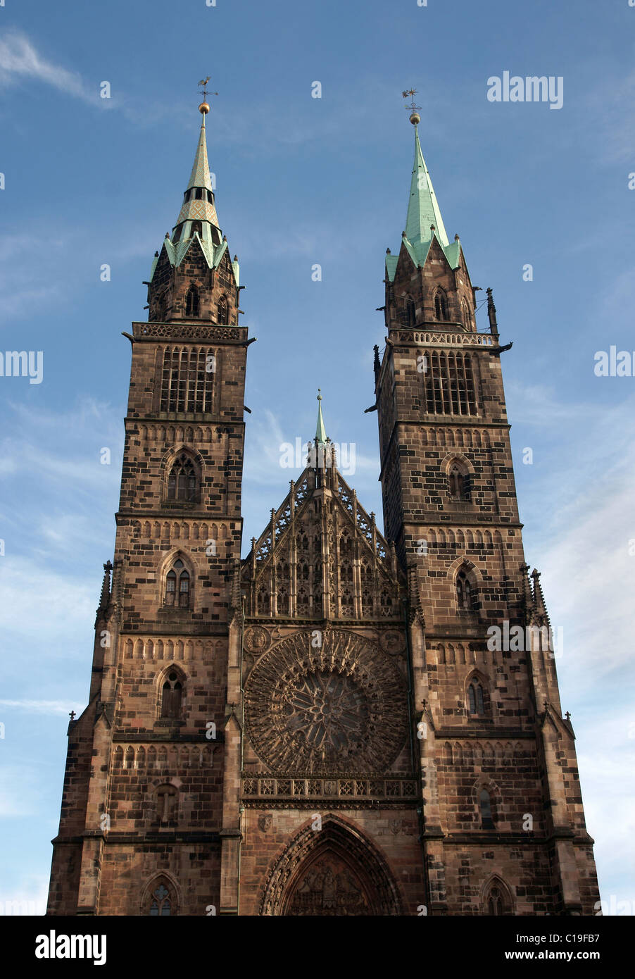 St. Lawrence Church situated in Nuremberg, Germany Stock Photo - Alamy