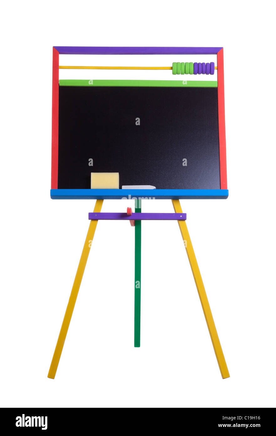 A blank school chalkboard, you can add your own text or pictures on it