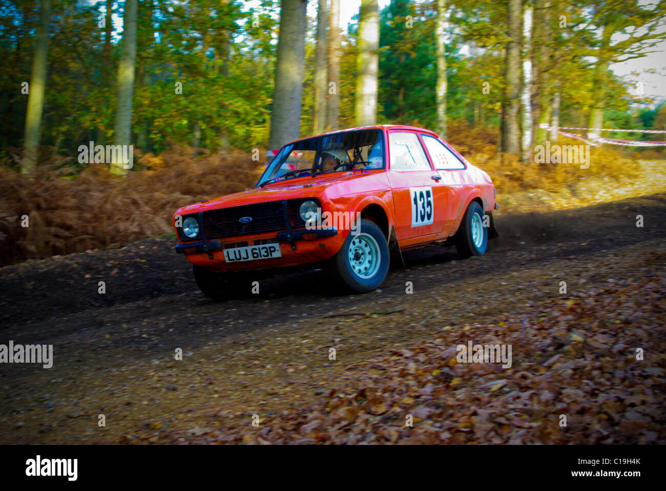 Rally Car at Tempest Rally Stock Photo - Alamy