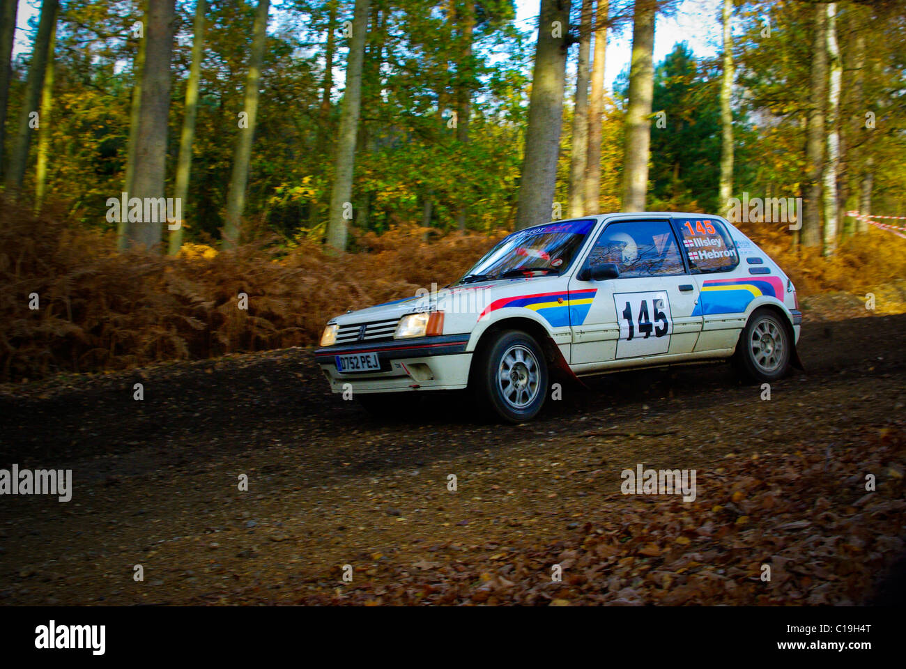 Rally Car at Tempest Rally Stock Photo - Alamy