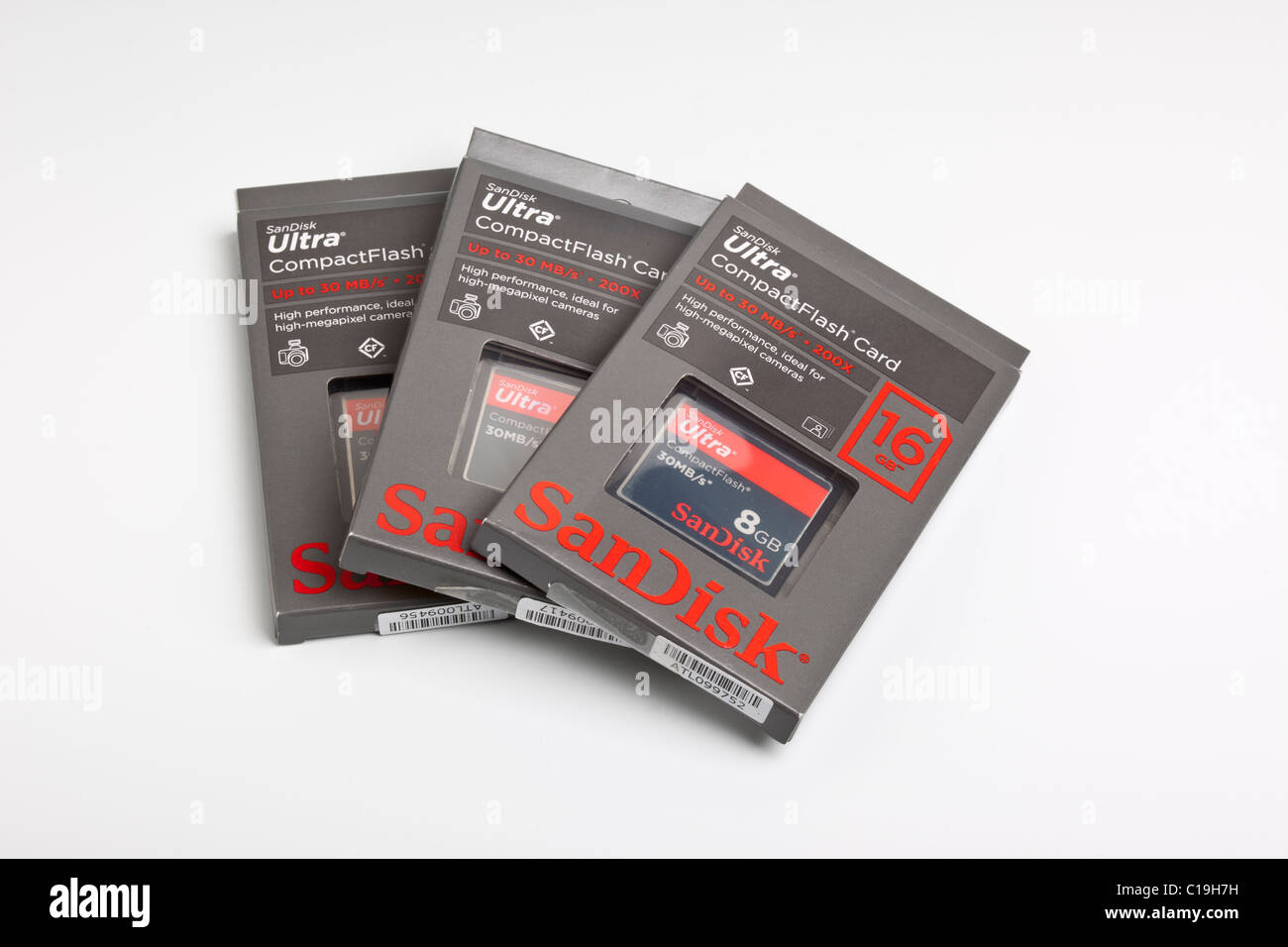 Compact flash cards in original hires stock photography and images Alamy