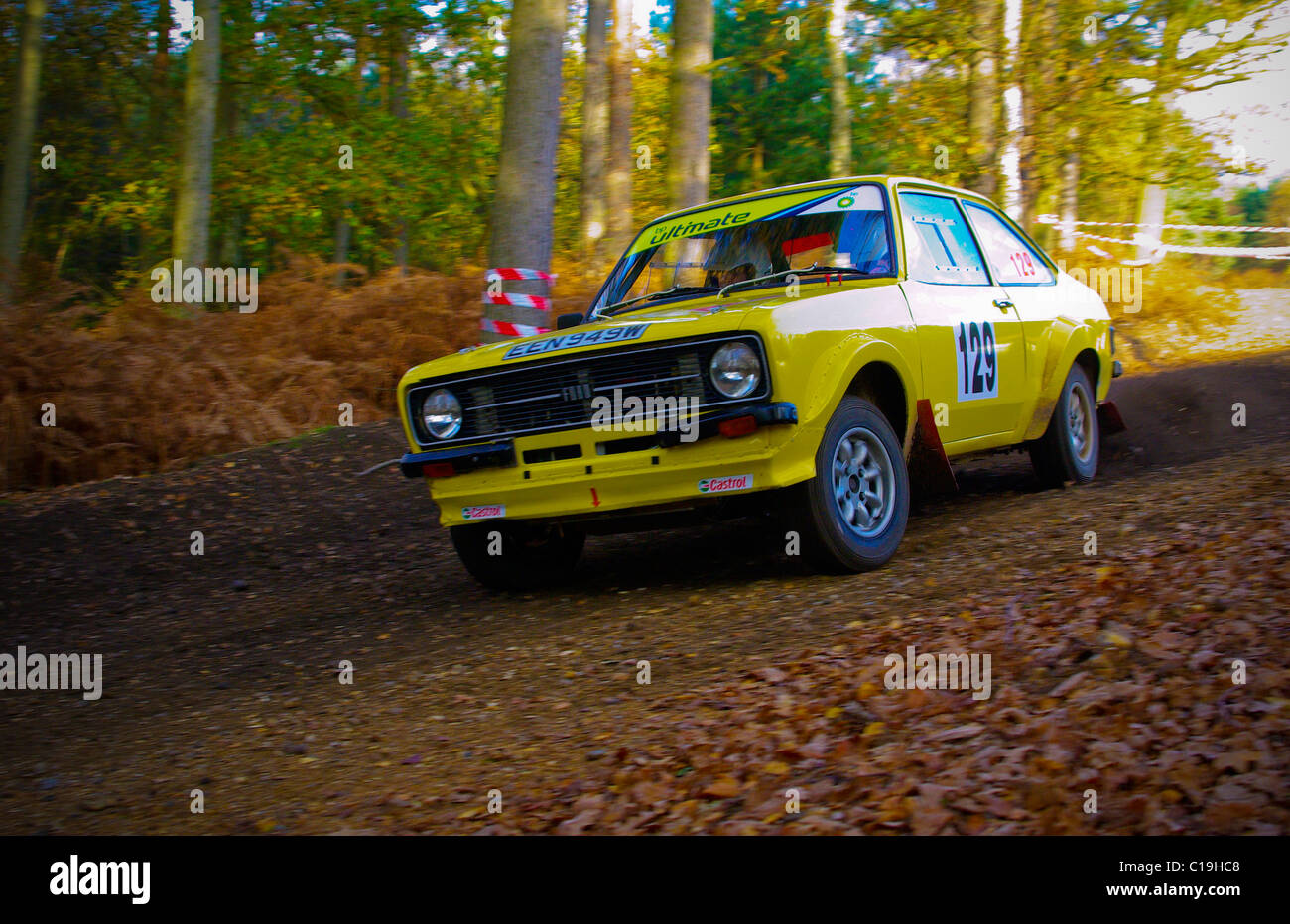 Rally Car at Tempest Rally Stock Photo - Alamy