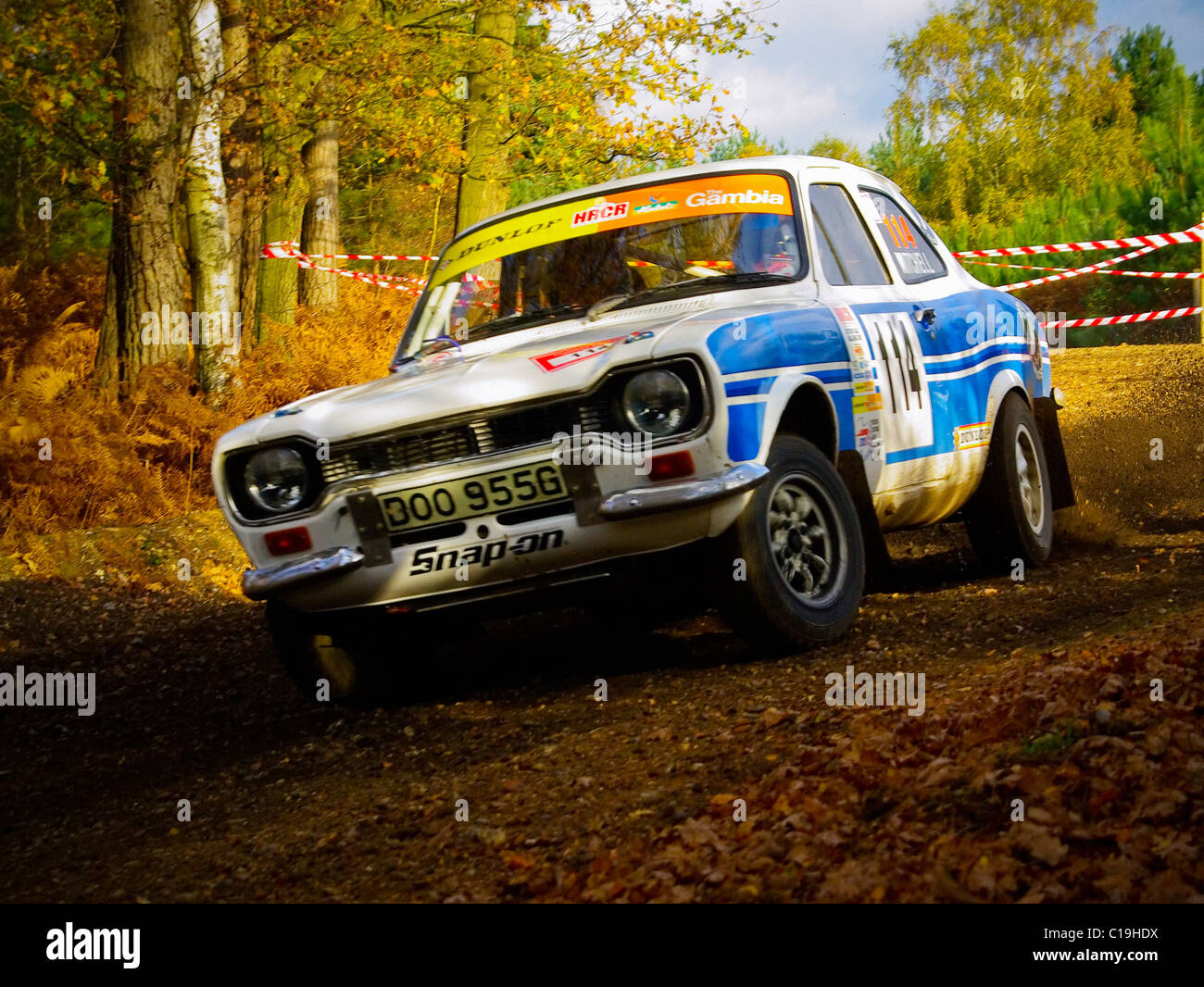 Rally Car at Tempest Rally Stock Photo - Alamy