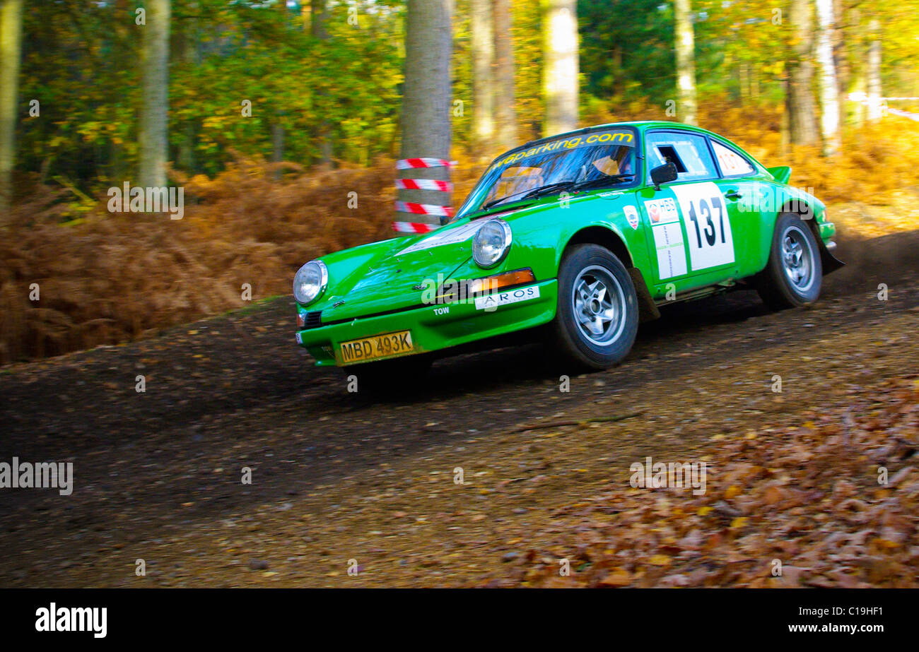 Rally Car at Tempest Rally Stock Photo - Alamy