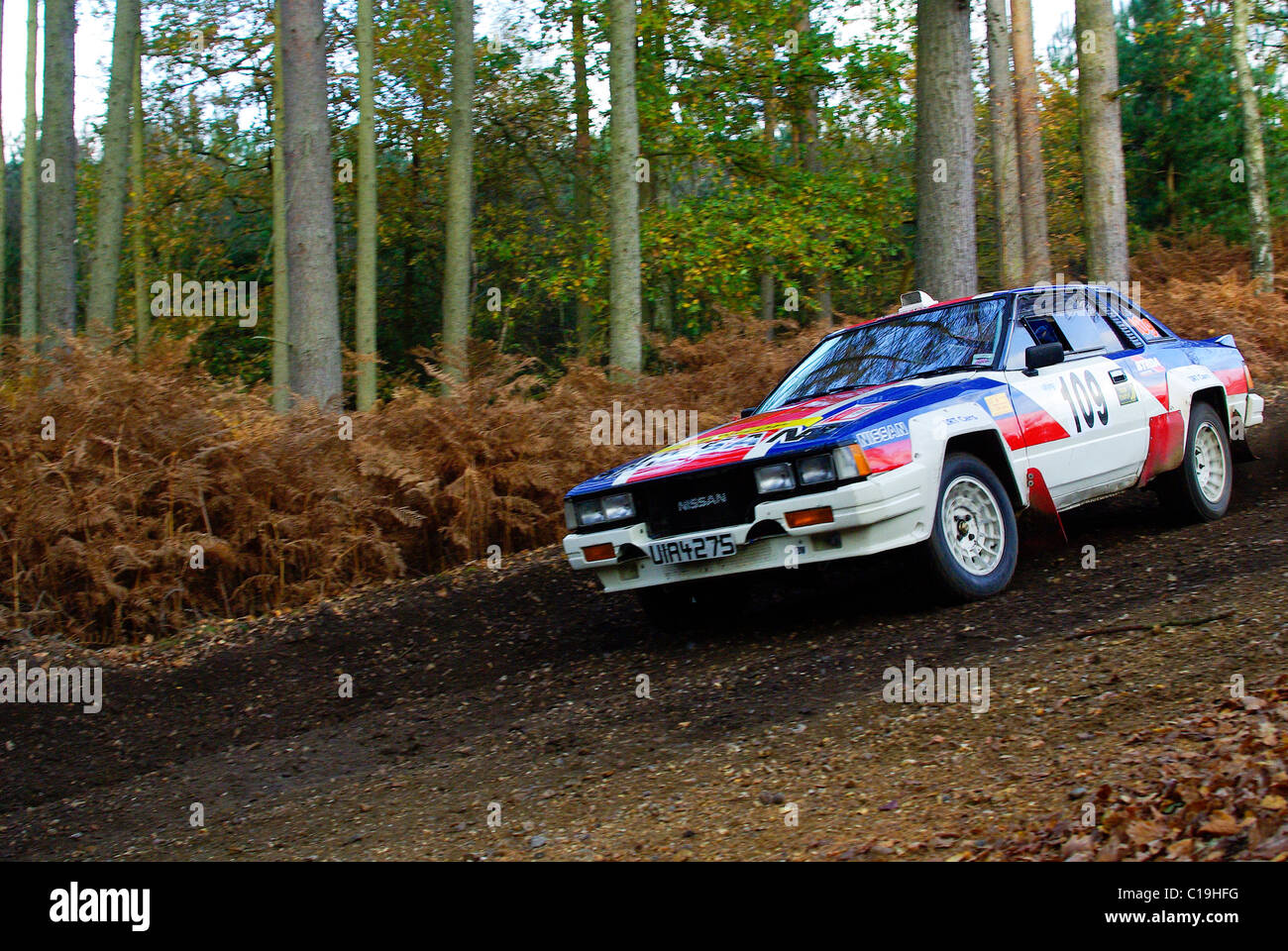 Rally Car at Tempest Rally Stock Photo - Alamy