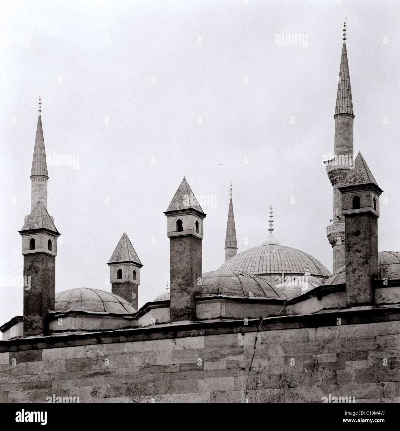 Blue Mosque Ottoman Empire architecture in Sultanhamet in Istanbul in