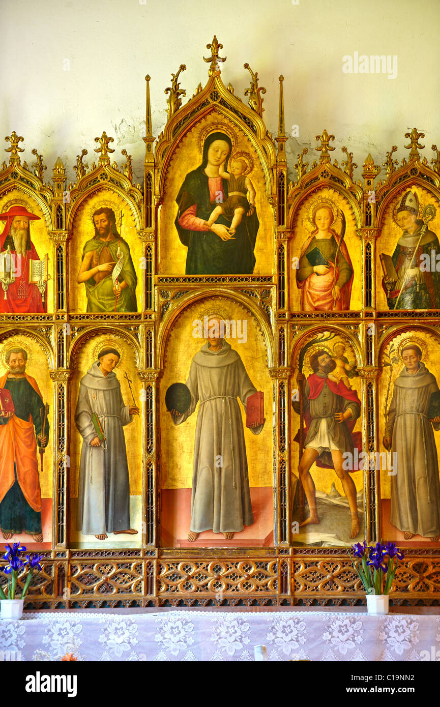 Landmark gothic altar panel hi-res stock photography and images - Alamy