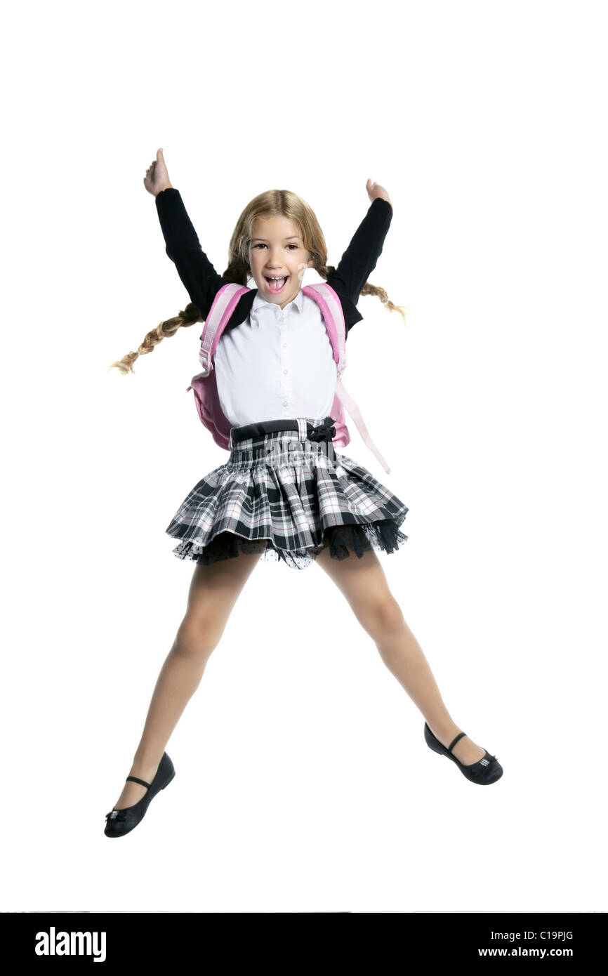 High school uniform girl skirt hi-res stock photography and images - Alamy