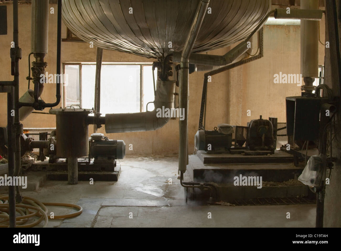 Interiors of a factory, Gwalior, Madhya Pradesh, India Stock Photo Alamy